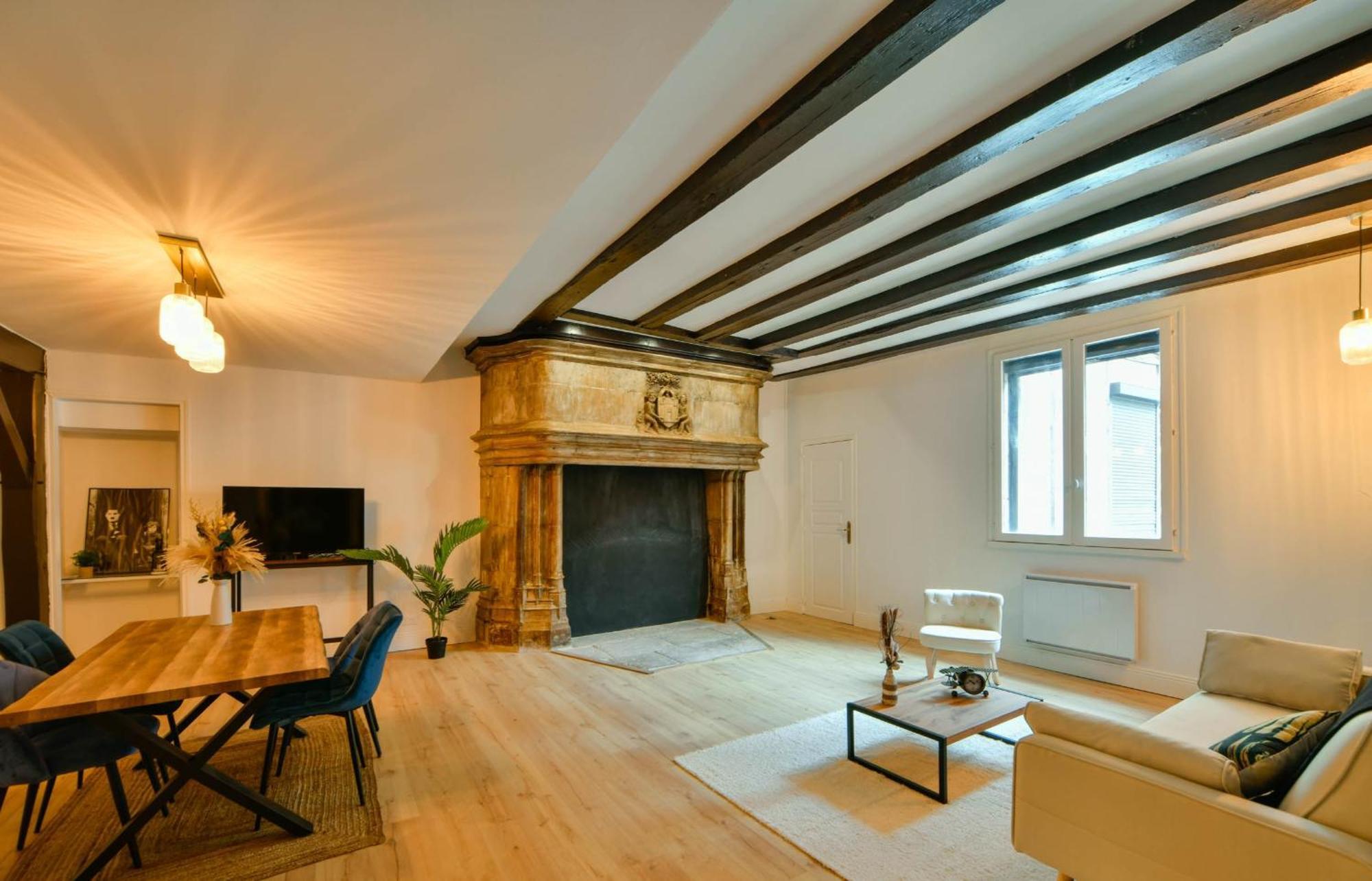 La Dame Blanche - Appartement Hypercentre Historique Bourges Eksteriør billede