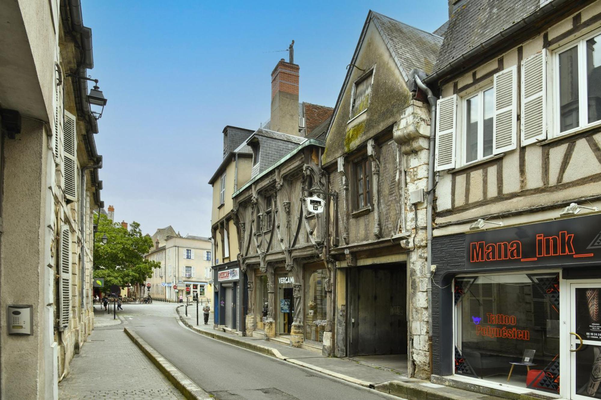 La Dame Blanche - Appartement Hypercentre Historique Bourges Eksteriør billede