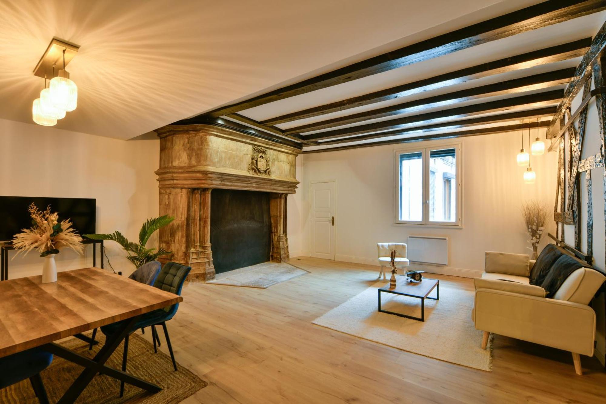 La Dame Blanche - Appartement Hypercentre Historique Bourges Eksteriør billede